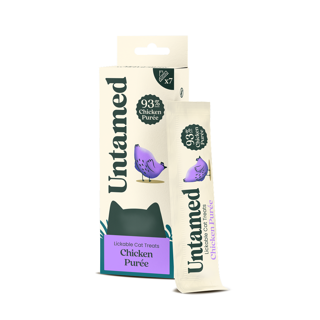 Chicken purée treats