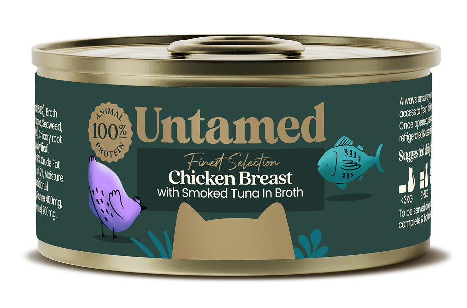 Chicken Breast with Smoked Tuna