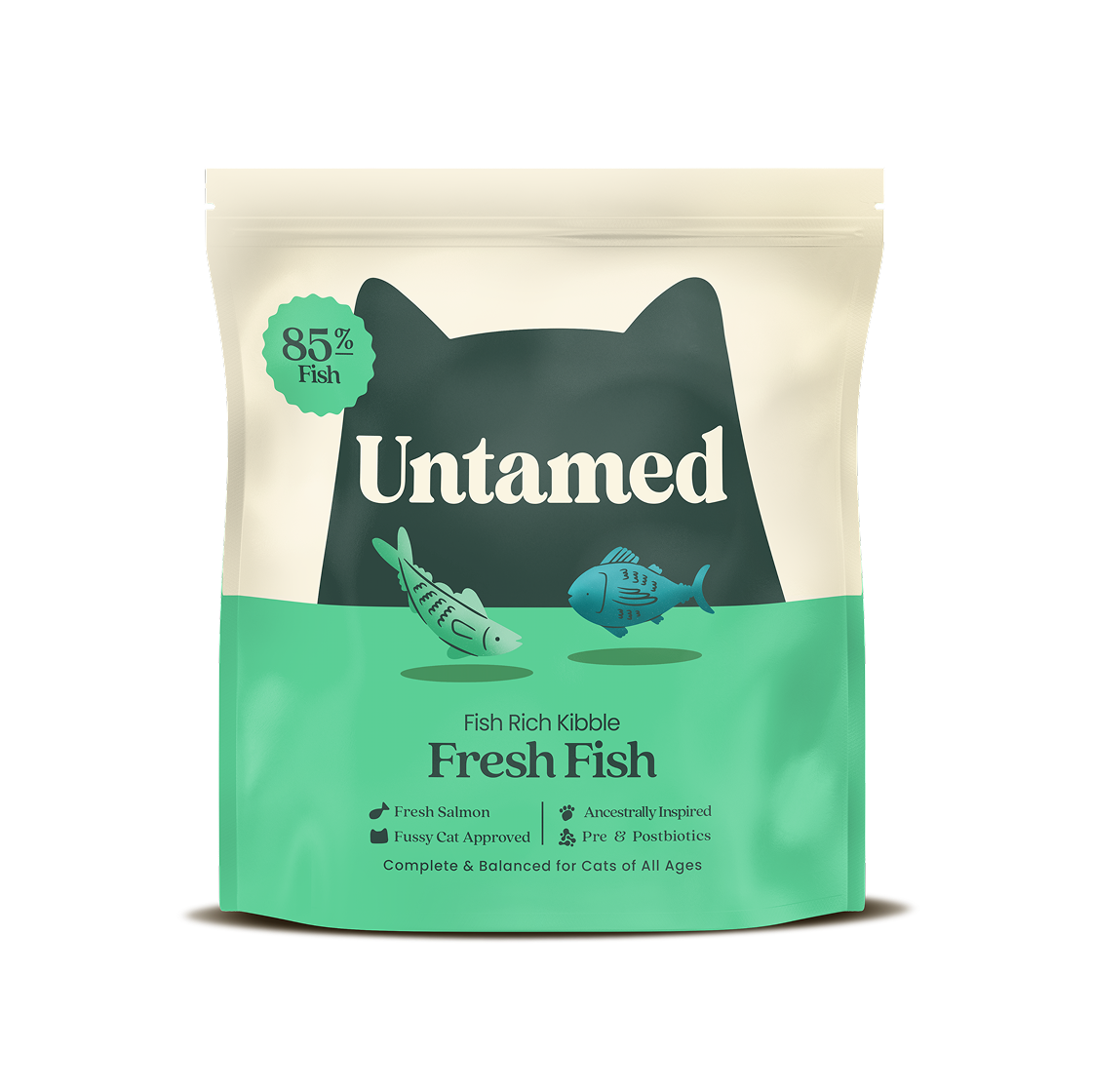 Fish rich kibble