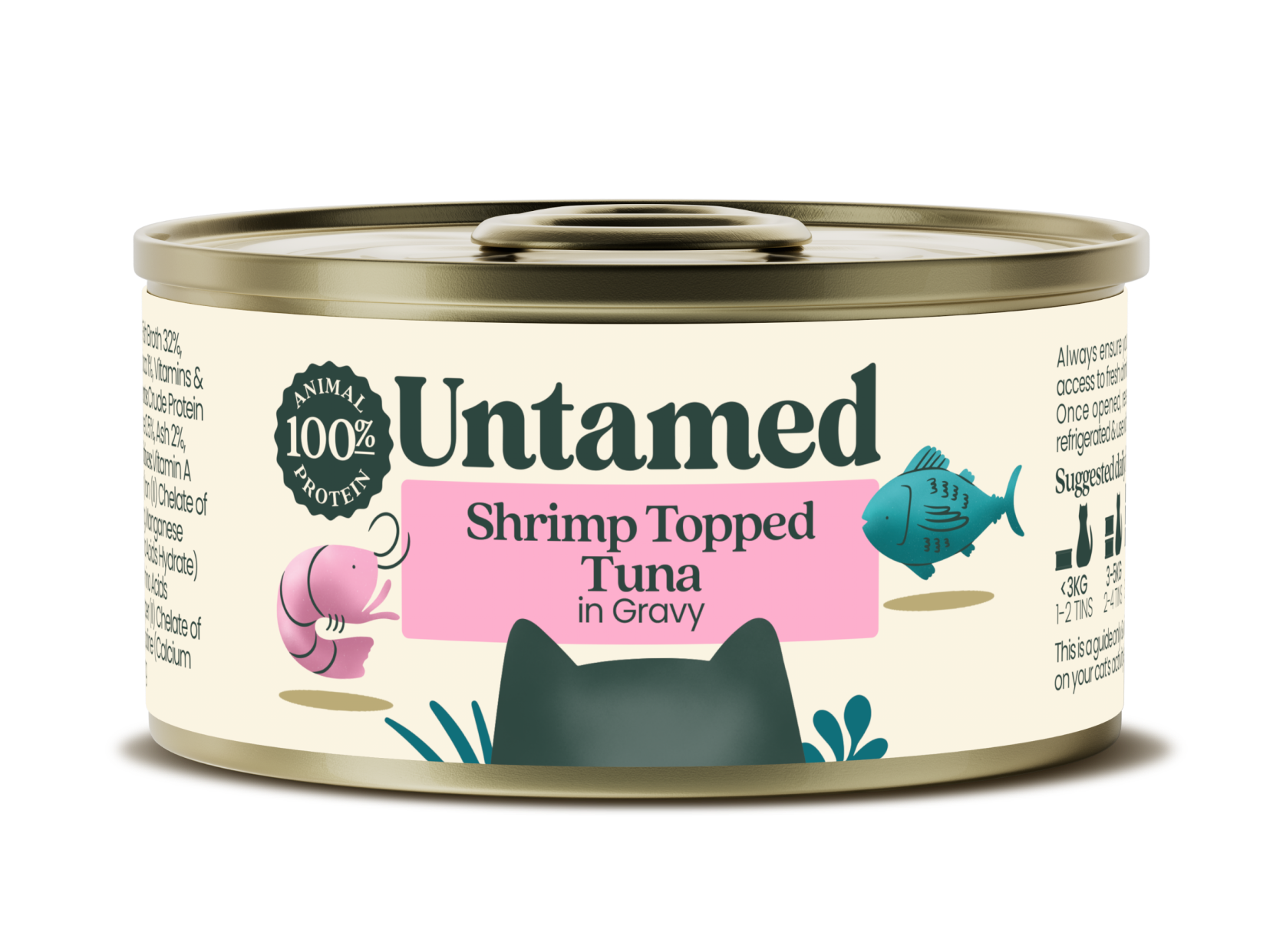 Shrimp Topped Tuna in Gravy