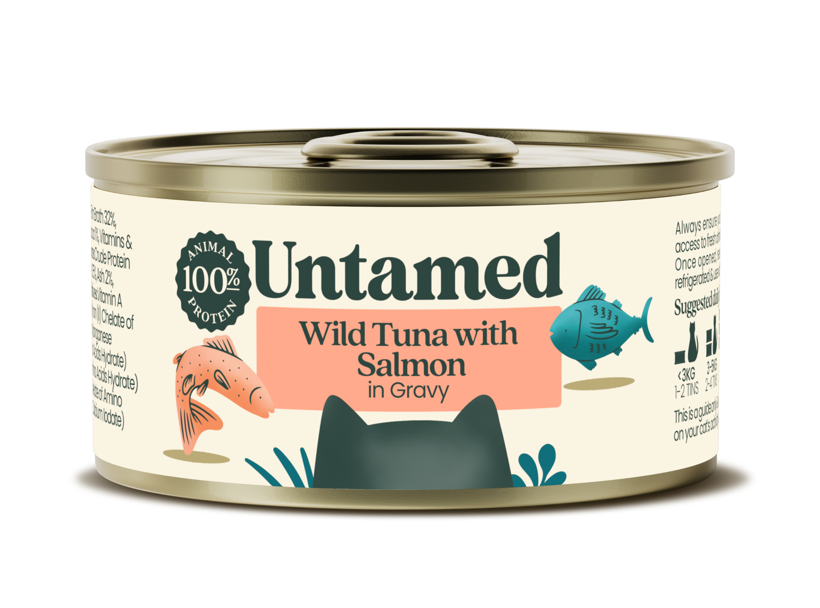Wild Tuna with Salmon in Gravy